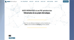 Desktop Screenshot of nacre-informatique.net